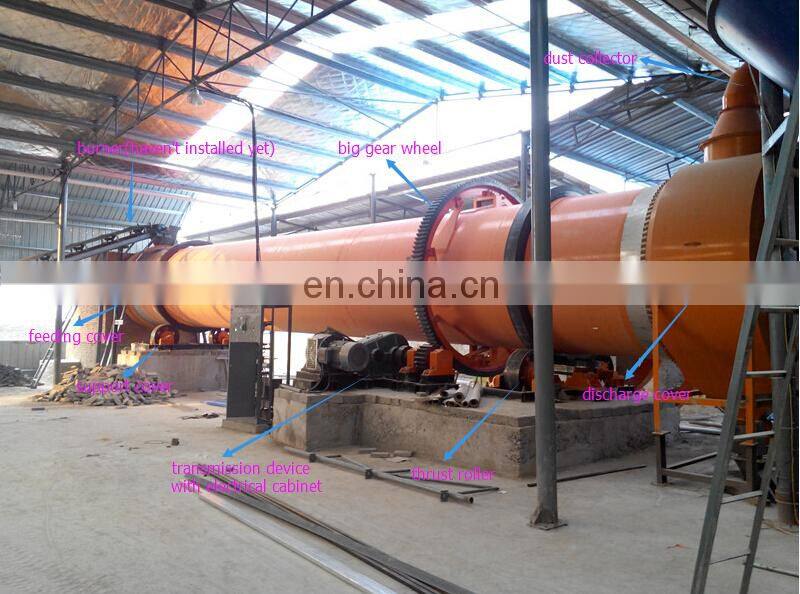 Industrial Sawdust, sand, sludge, sea salt rotary dryer and rotary drum dryer