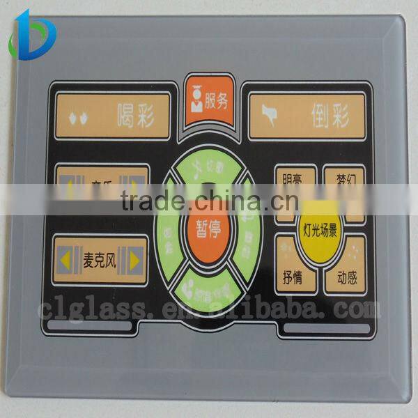 3,4,5,6,8MM excellent quality silk screen glass for decoration