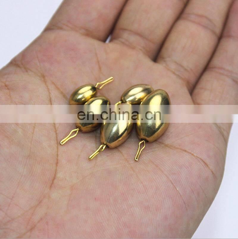 Amazon Multiple Sizes Upside Down Fishing Bait Copper Pendant 1.8g 3.5g 5g 7g 10g Copper Sinker Fishing Tackle