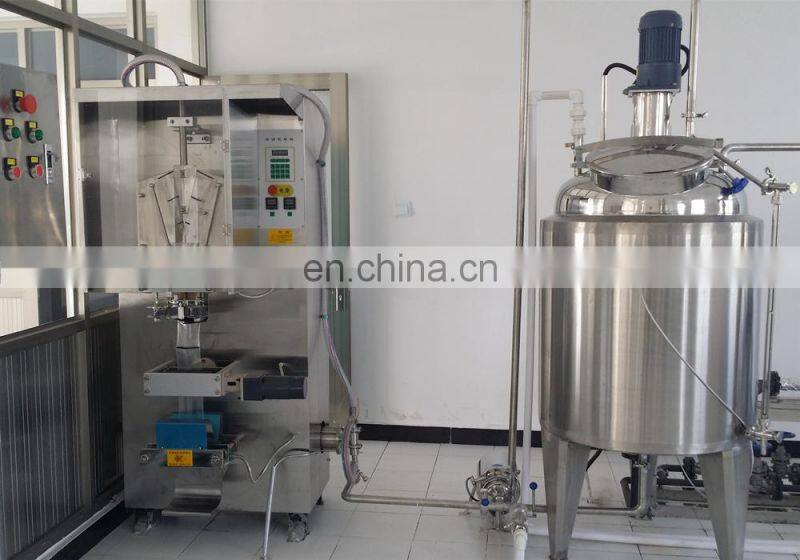 Automatic satchet water filling and sealing machine auto liquid bagging machinery in satchets cheap price for sale