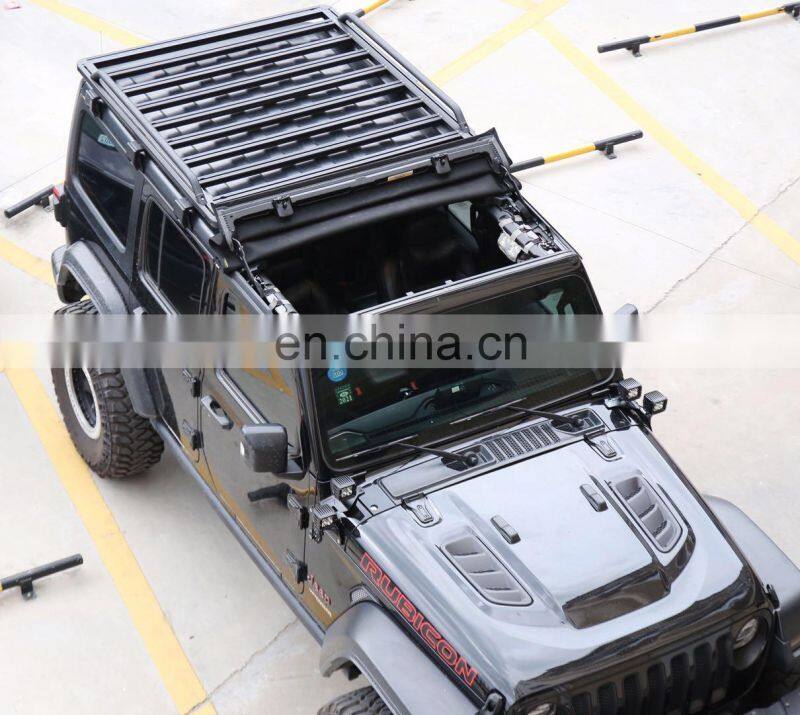 Offroad Steel Roof Rack luggage for Jeep wrangler JK JL Car parts accessories 4x4 accessory maiker manufacturer