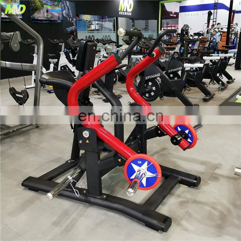 Cheaper Plate Loaded Gym Equipment CE Commercial Factory Direct Sports Shoulder Press Seated Lateral Raise Machine