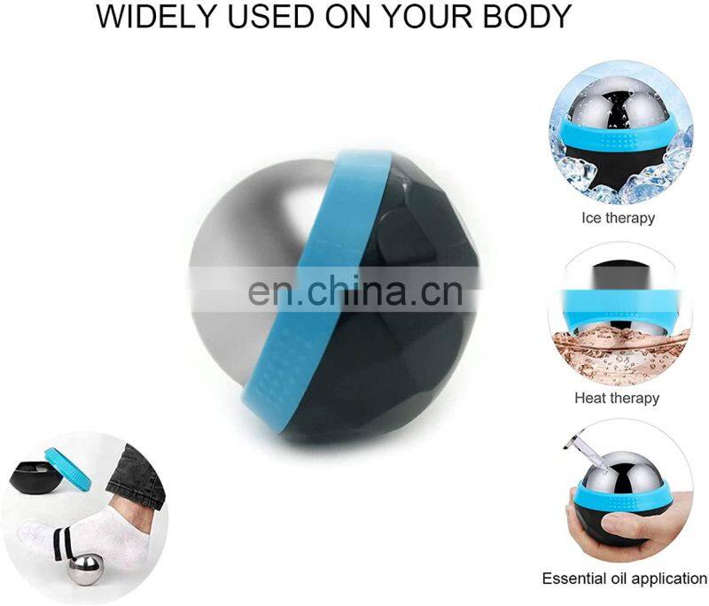 Metal Massage Roller Cold Massage roller balls For Recovery, Deep Tissue Muscle Relief