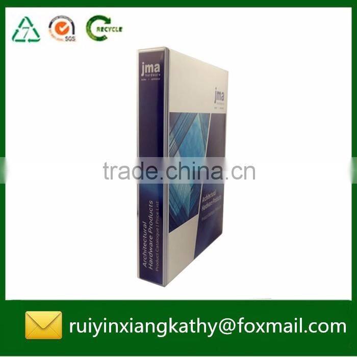 Thicken PP business supplier customized 3l ring binder