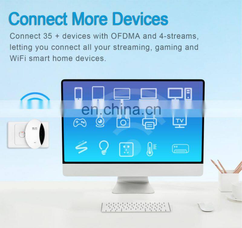 SDS1244 ALLINGE Indoor Mobile Signal Booster Mini Wifi Boost 4 band 2.4G 5G 300Mbps Wifi Repeater Wireless Wifi Extender