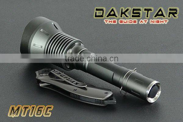 DAKSTAR MT16C XML T6 1015LM 18650 Tactical superbright Military CREE LED Flashlight