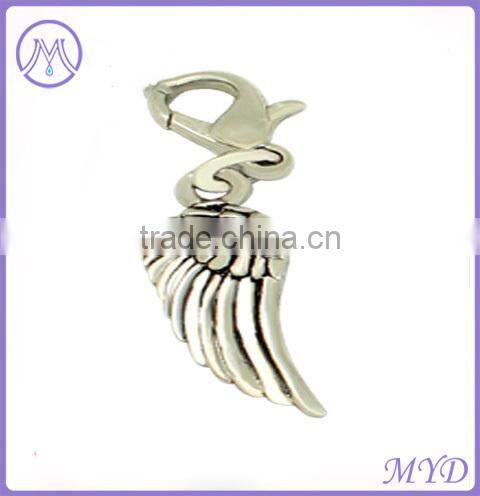 hot sale owl zinc alloy metal keychain,charm