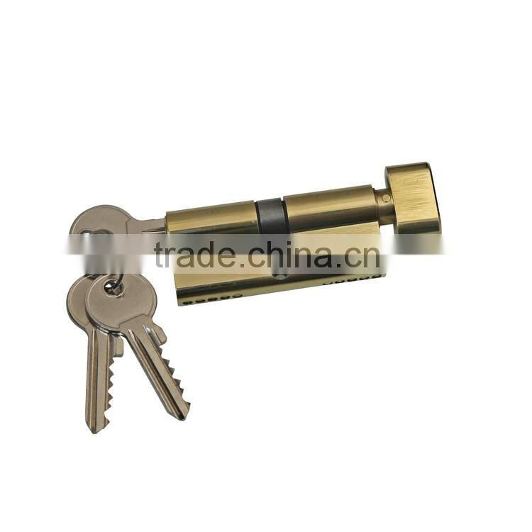 Europe round double open door lock cylinder