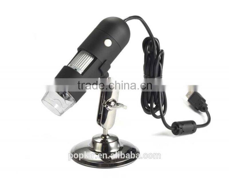 USB Electron Microscope 500X 2.0 MP 8-LED USB Digital Microscope