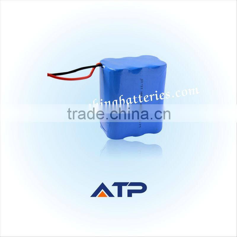 11.1v 18650 lithium battery electric scooter with customized size