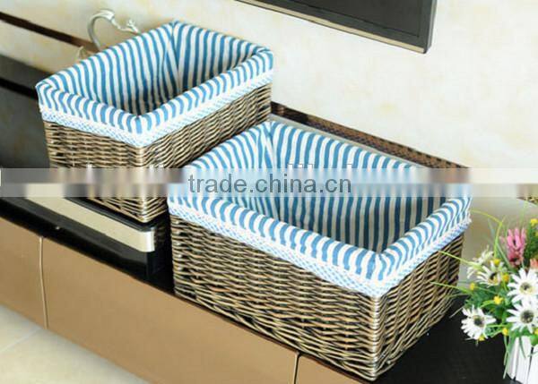 Round Rattan Cushion Storage Box For Outdoor Furniture Trade Assurance Supplier