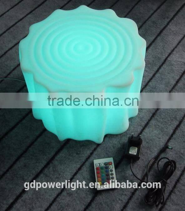 New PE plastic Stool with LED light & remote control YXF-3320
