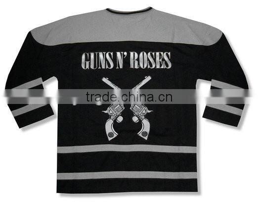 2016 OEM custom wholesales neon green reversible hockey jersey