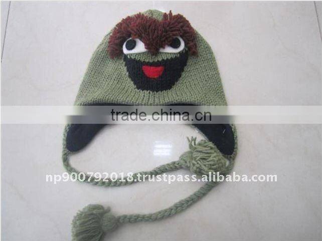 Sesame Streect Wool Children Hats
