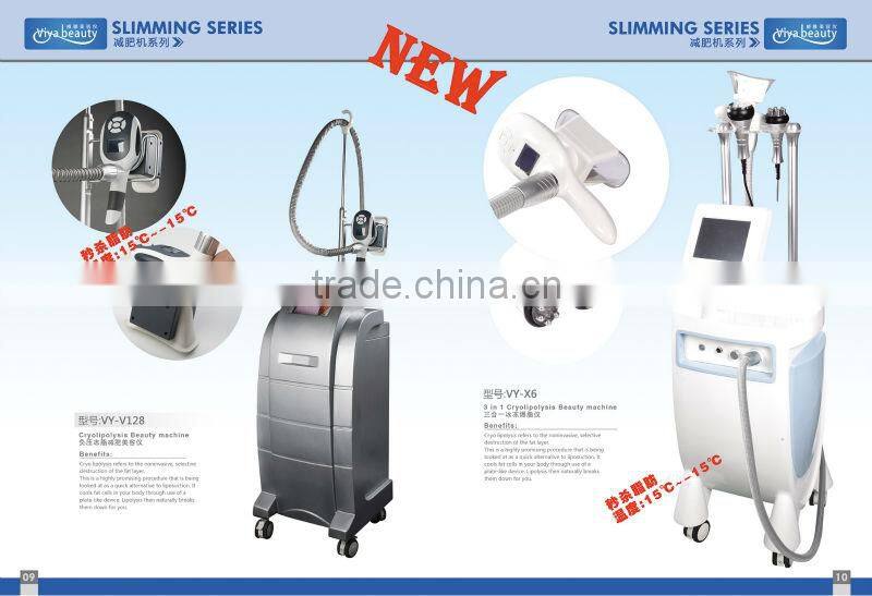 VY-M4 Ultrasound Cavi Lipo RF Beauty Slimming Machine With 6 Head