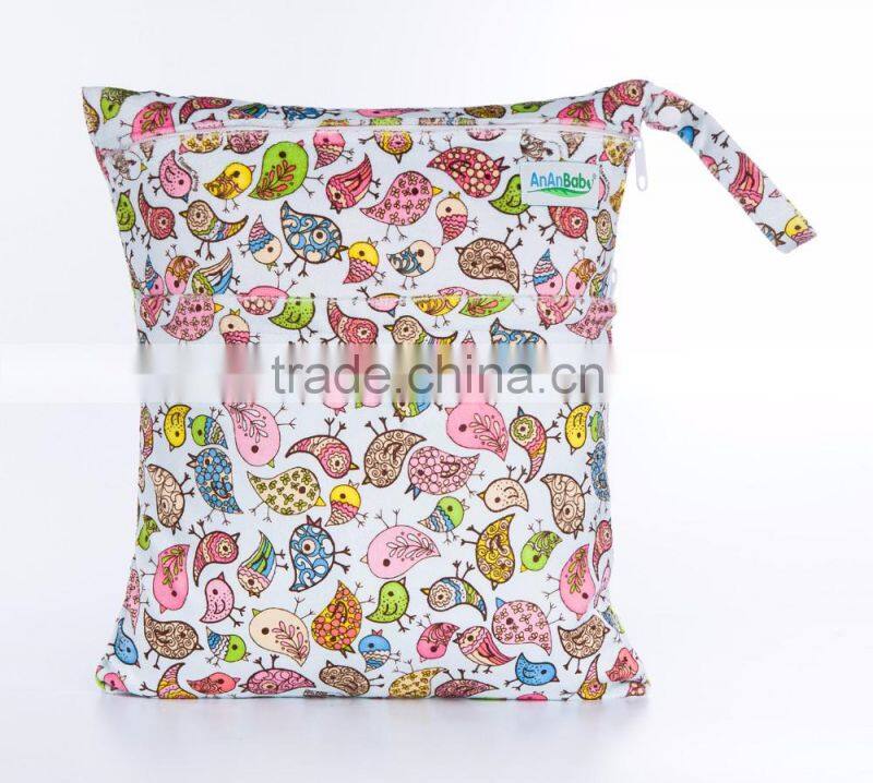Cute Baby Wet Nappy Bags Dry Cloth Diaper Bag for Choice
