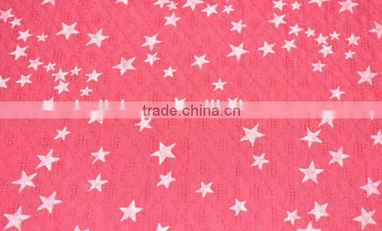 Wholesale Fall Winter Women Fashion Star Printed Cotton Rayon Scarf