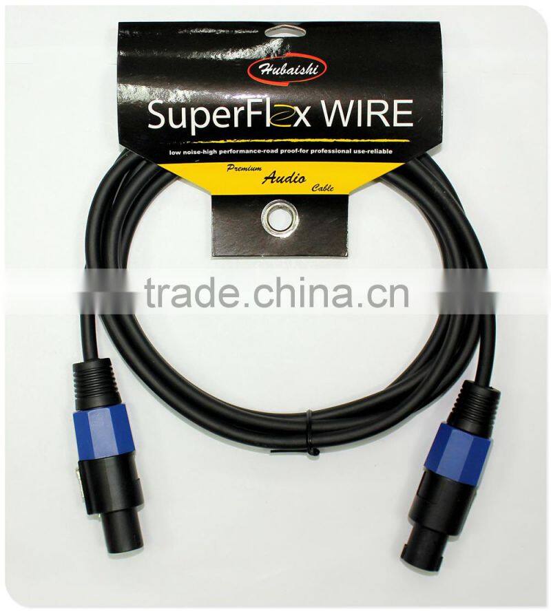 Speaker Cable monitor audio speaker cable speakon connector
