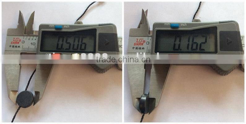 quality string seal tag, hang tag string, garment plastic seal tag black seal tag pen with string