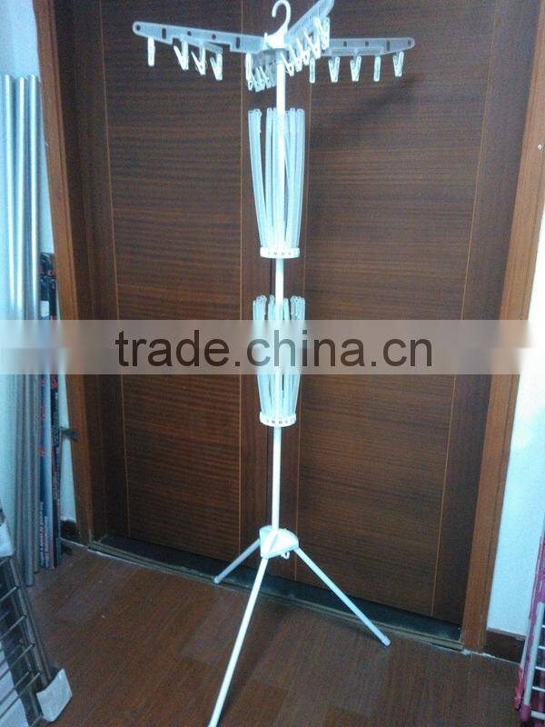 Household Products Folding Plastic Laundry Dryer Hanger