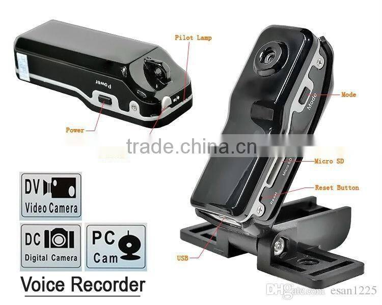 WiFi spy camera Mini DV Wireless IP Camera Hidden camcorder Video Recorder mini DV NEW MD81