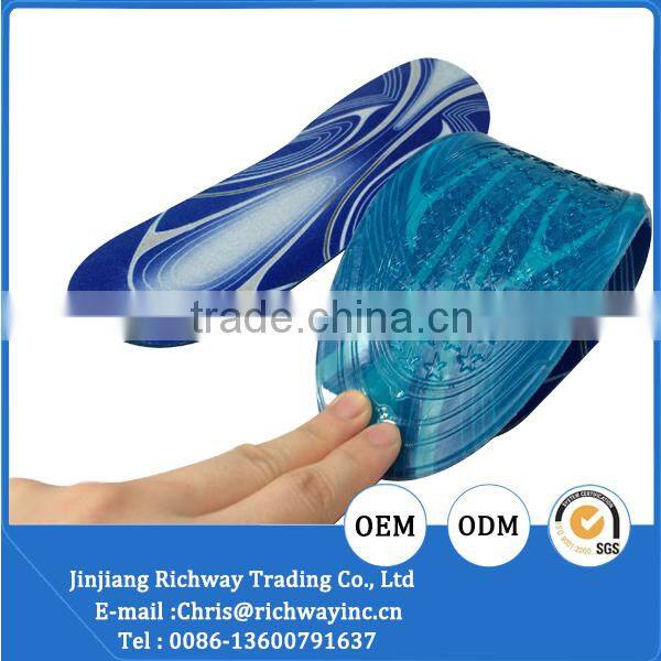 hot selling TPE insole for shoes silicone insole