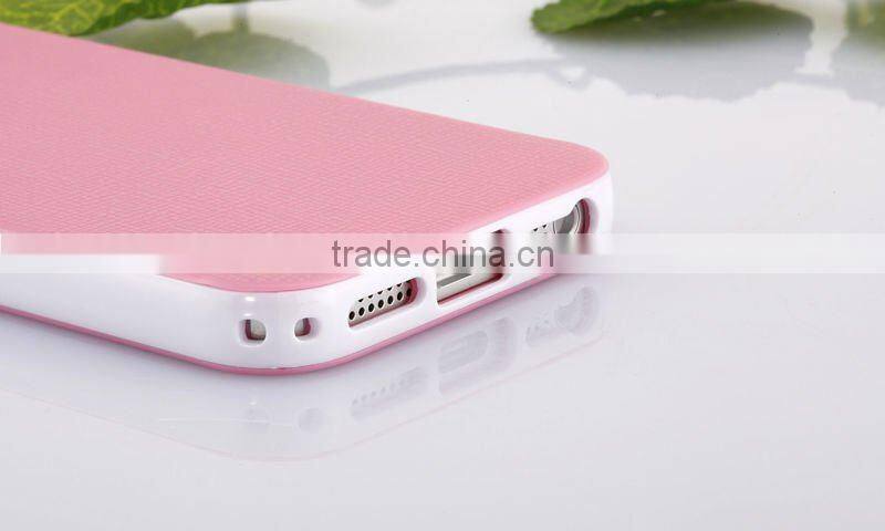 2012 Luxury tpu+pc bicolor combo cover case for iphone 5