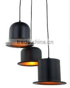Industrial Loft Style Black Iron Electric Vintage Pendant Light