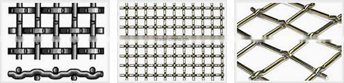 stainless steel crimped wire mesh/galvanized crimped wire mesh