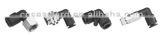 quick pneumatic connector plastic pneumatic fitting;push in fittings;one touch fittings;tube connector