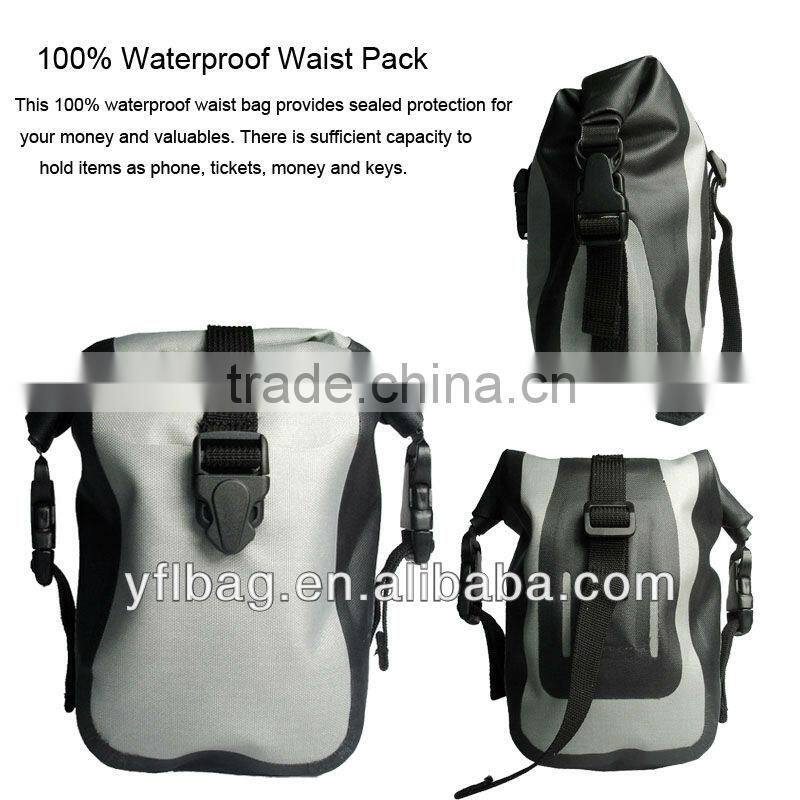 waterproof bag as waist pack