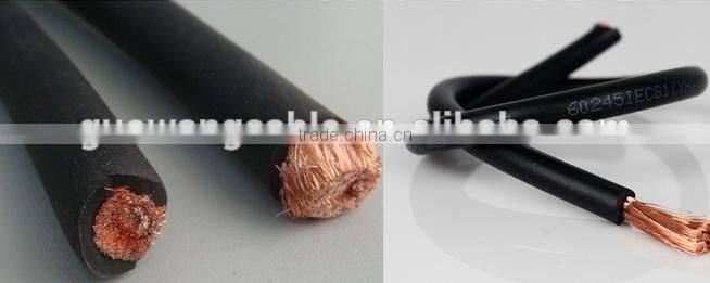 16mm 25mm 35mm 50mm 70mm 95mm h01n2-d multistrand copper wire welding cable with 100% quality assurance