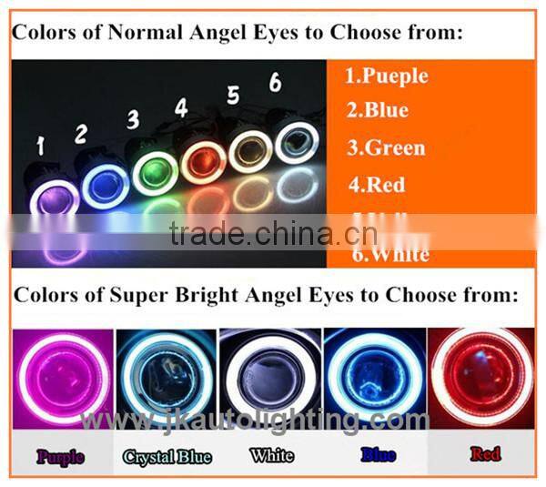 Hot Selling Angel Eyes Projector Lens for Mazda 3 Axela Super Bright Foglight Projector Lens for Mazda 3 Axela 2013 2014