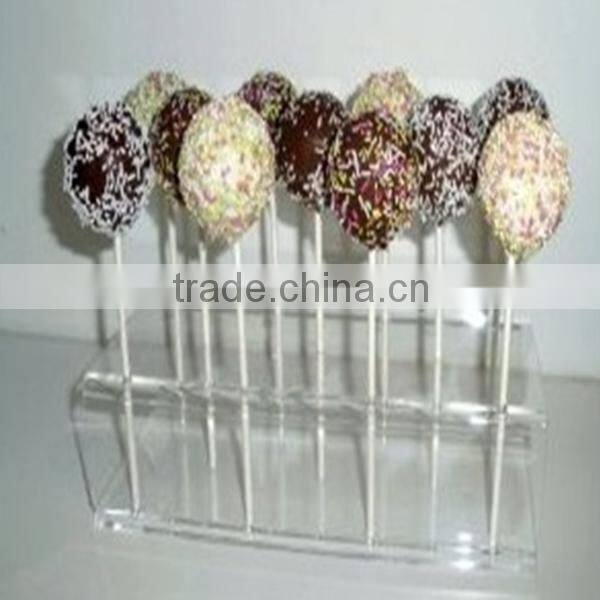 customized top plastic lollipop display stand