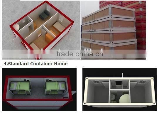 Sandwich Panel steel structure Container house/sandwich panel house 20FT container house container living homes