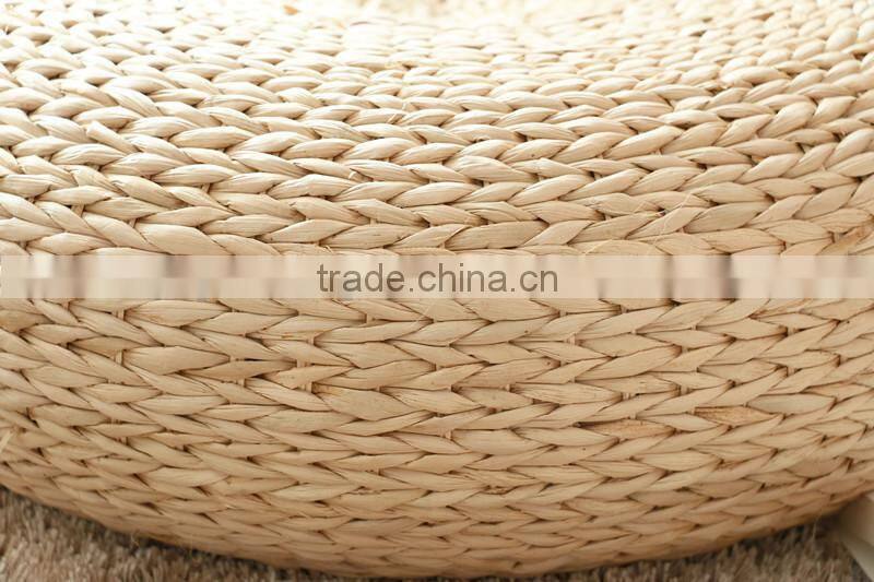 handmade natural fiber cornhusk straw seat cushion futon mat