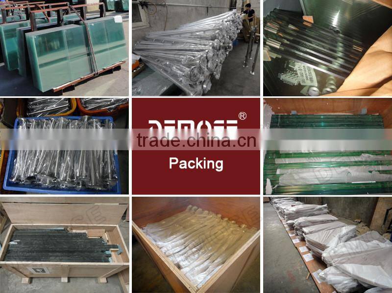 L-shaped carbon steel plate wood staircase