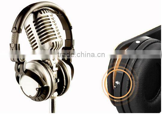 Super bass bluetooth headset headphone for xiaomi mi3 iphone with TF card slot and FM