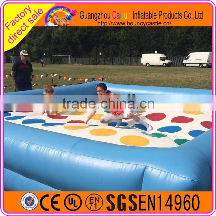 Interactive Game Inflatable Twister Game For Kids Outdoor Game