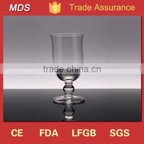 Types of drinking glass Madeira solid ball stem wine glass