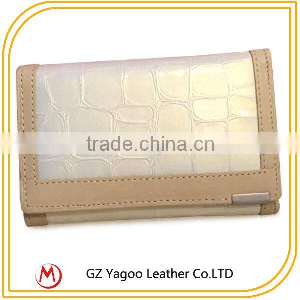 Colorful Women Croco Skin Ladies Small Purse Wallet