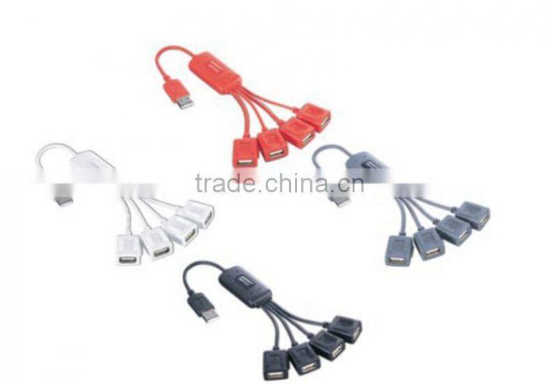 Travel 4 Port High Speed USB 2.0 Pocket Hub