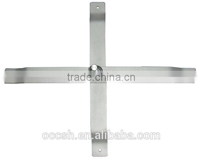 Cross Flag Pole Base Metal Flagpole Base