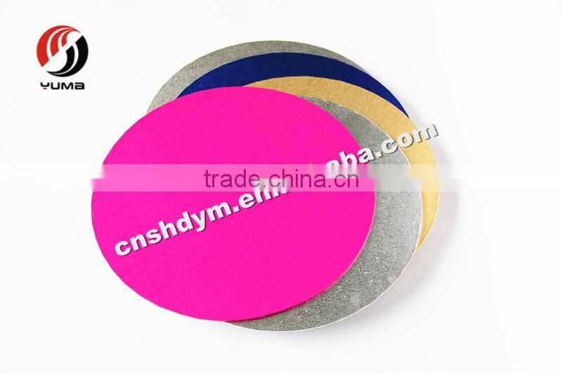 disposable round paper cardboard wholesale cake drums