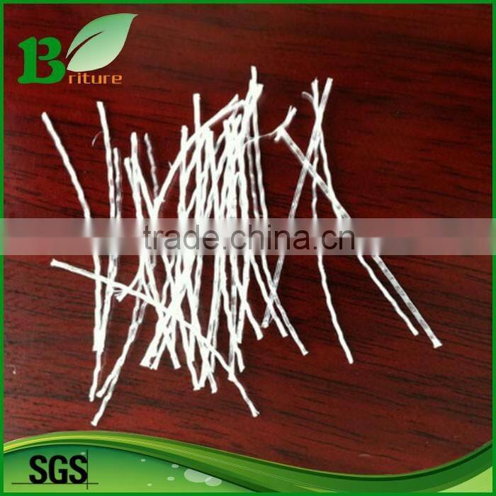 Fiber to reinforce concrete