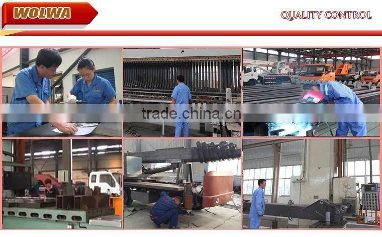 12 ton truck with crane telescopic boom GNQY-C12