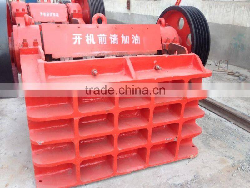 Specification of Jaw Crusher ISO/CE