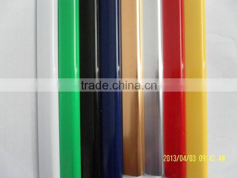 arch shape pvc edging strip pvc photo frame moulding