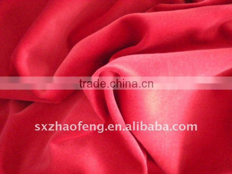 cotton upholstery velvet fabric factory