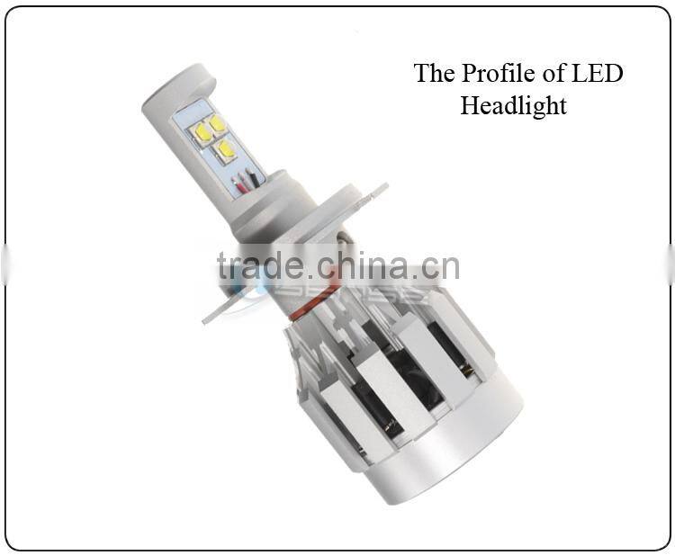 50w CREES LED Car/ Truck Motorcycle HB3 3200lm Headlights with yellow cover